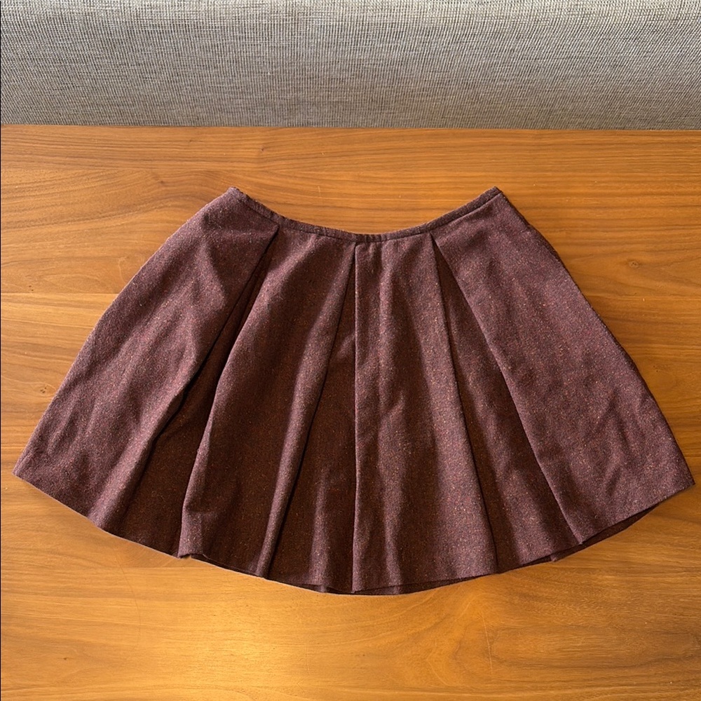 Pleated skirt